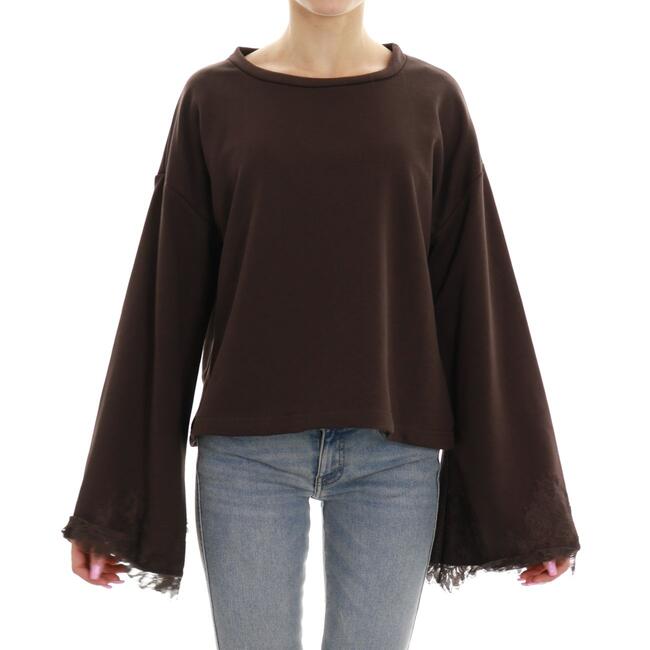 FELPA CON PIZZO HAVEONE - Mad Fashion | img vers.1300x/